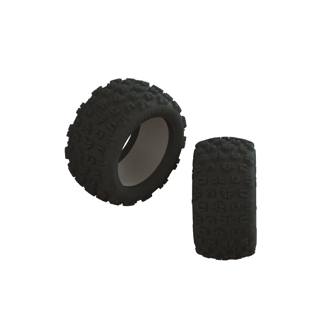 Arrma dBoots 'Copperhead2 LP' Tire & Inserts, 6.14" OD (2)