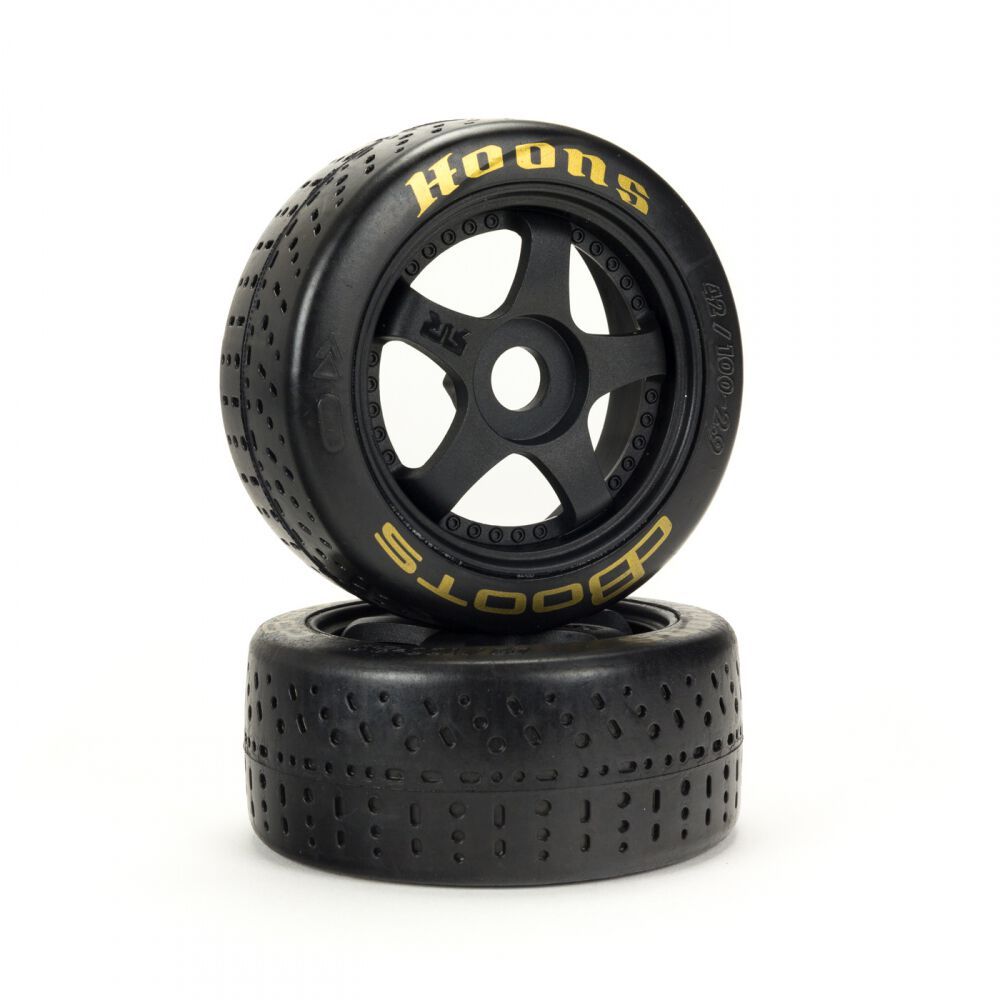 Arrma 'Hoons' 42/100 2.9 (Gold) on Belted 5-Spoke Wheels (2)