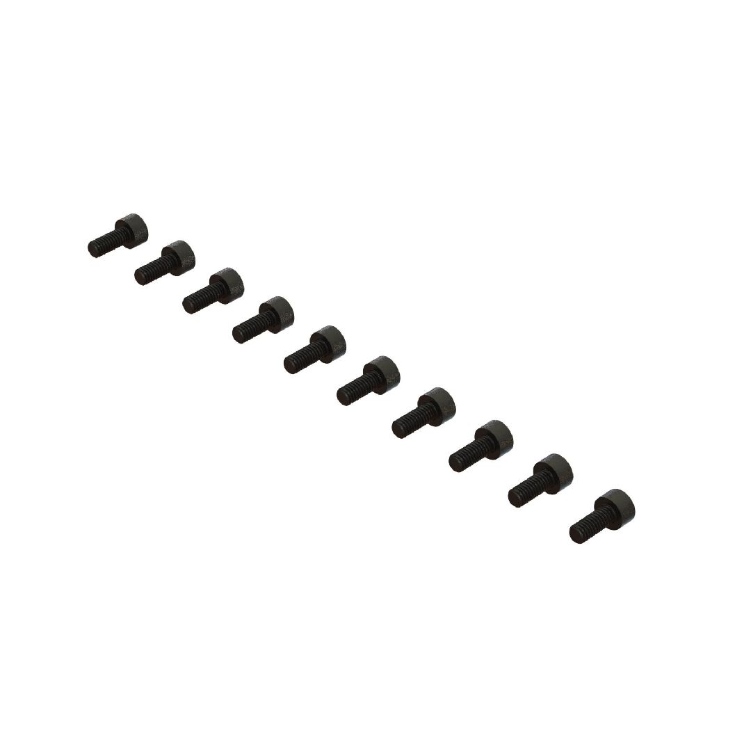 Arrma Cap Head Hex Machine Screw M2.5x6mm (10)