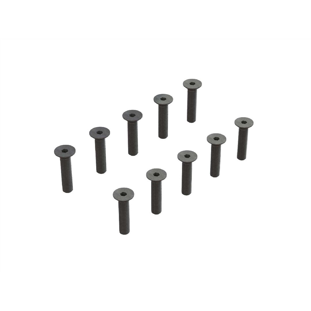 Arrma Flat Head Hex Machine Screw M3.5x16mm (10) Arrma Flat Head Hex Machine Screw M3.5x16mm (10)