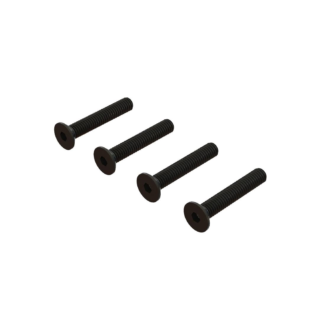 Arrma Flat Head Hex Machine Screw M4x24mm (4)