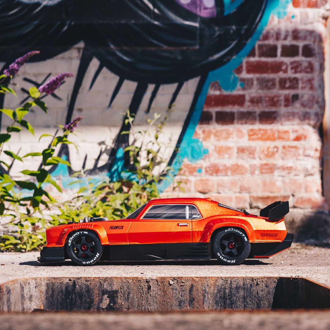 Arrma 1/7 FELONY BL-6S 4x4 All-Road RTR - Orange