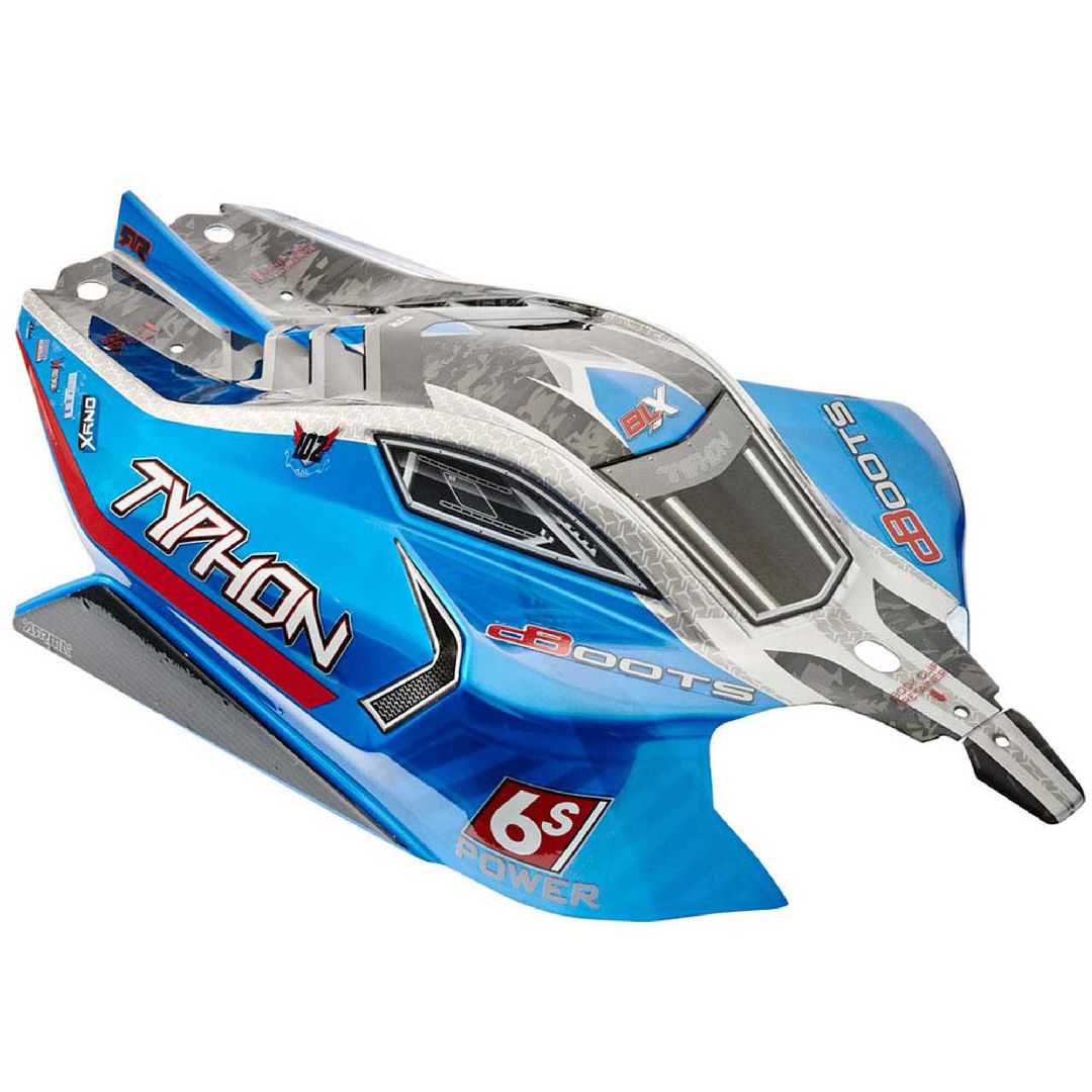 Arrma AR406118 Body Painted with Decals Typhon 6S BLX - Blue