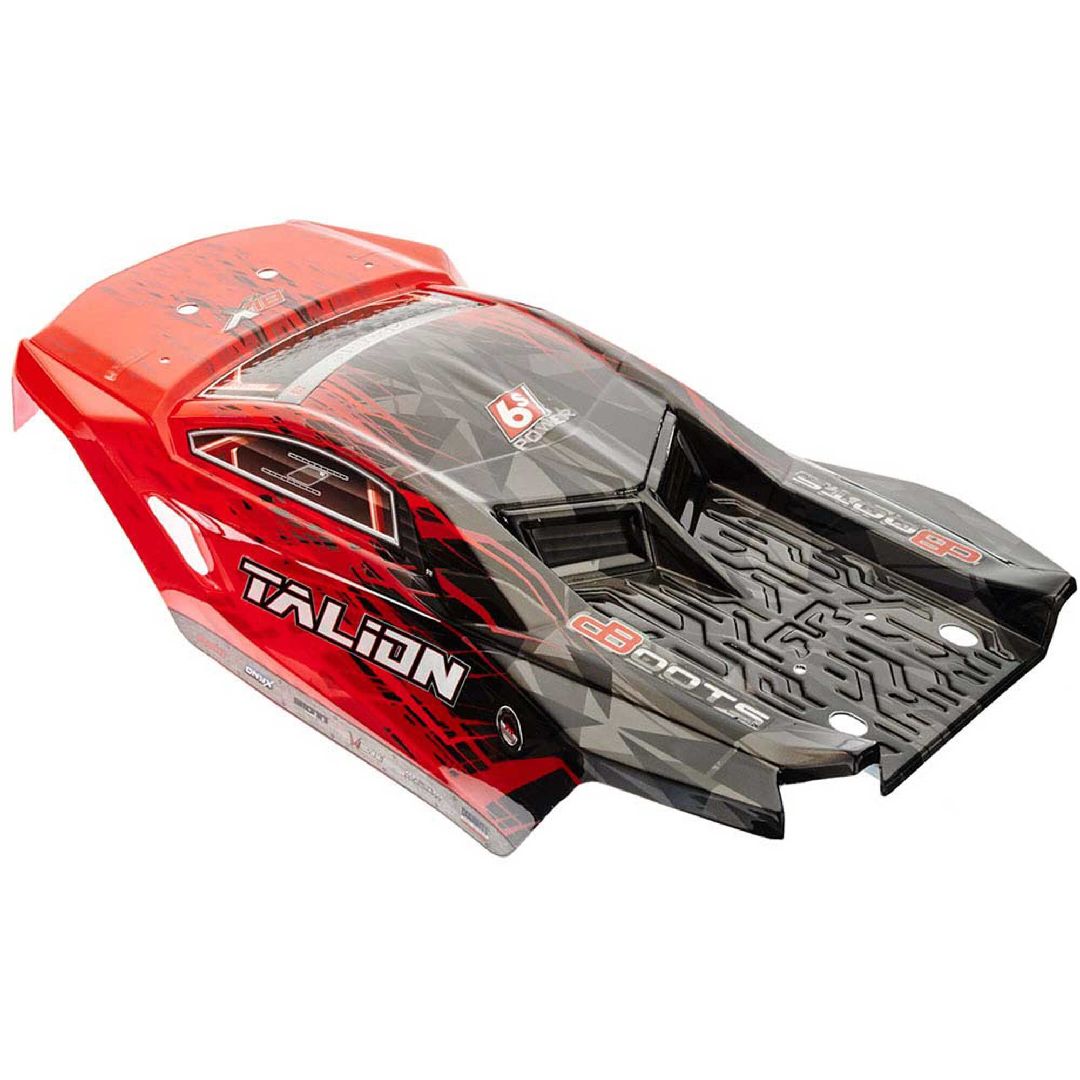 Arrma AR406135 Talion 6S BLX Pntd Dcld Bdy - Red/Black