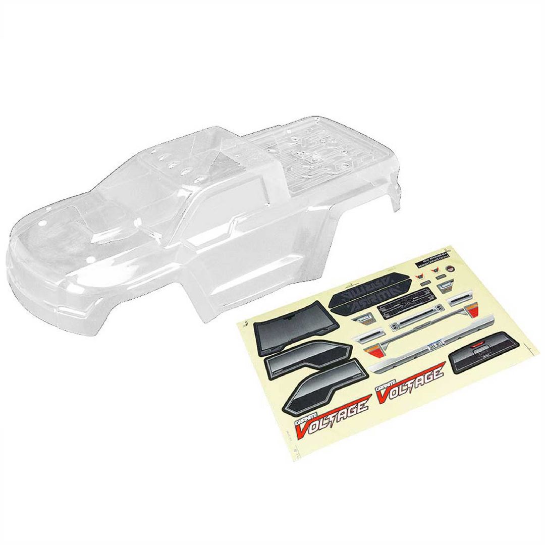 Arrma AR402192 Bodyshell with Decals GRANITE - Clear