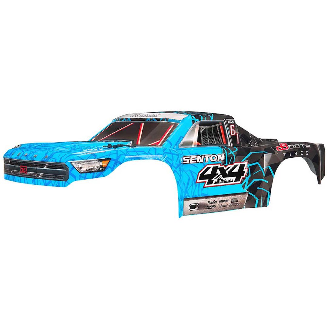 Arrma AR402247 Senton 4X4 Mega Pntd Dcld Bdy - Blue