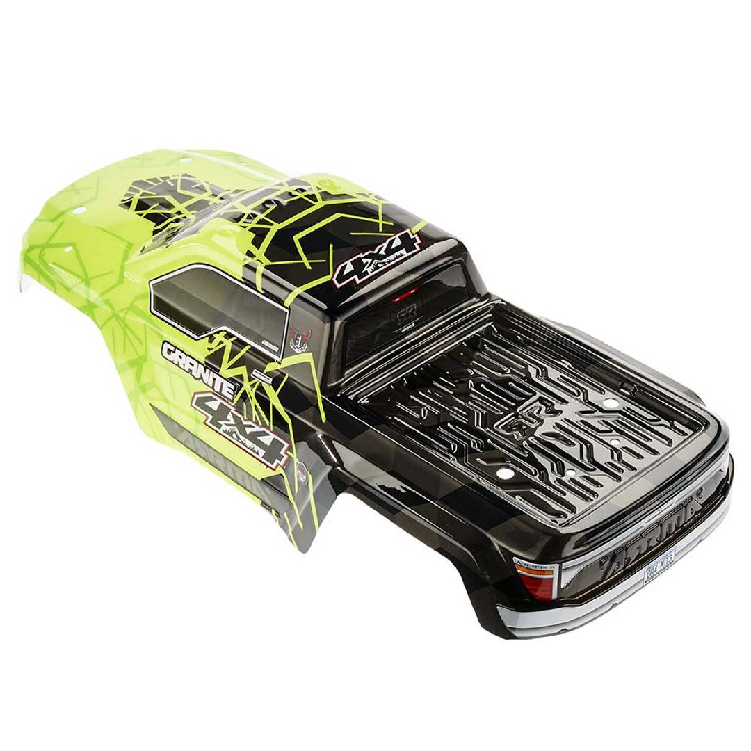 Arrma AR402253 Granite 4X4 Mega Pntd Dcld Bdy - Green