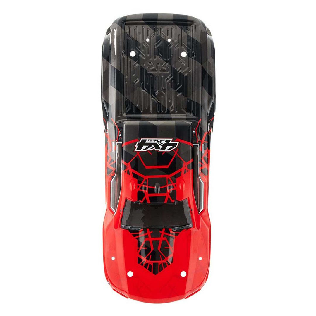 Arrma AR402256 GRANITE 4X4 MEGA Pntd Dcld Bdy - Red