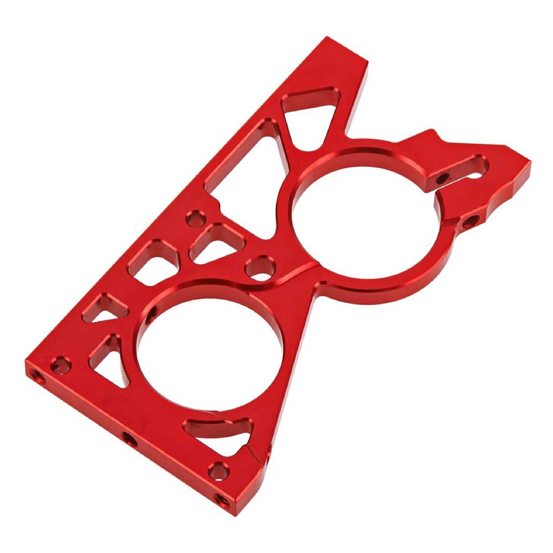 Arrma AR320262 Bulkhead Mid-Rear Aluminum Red Nero