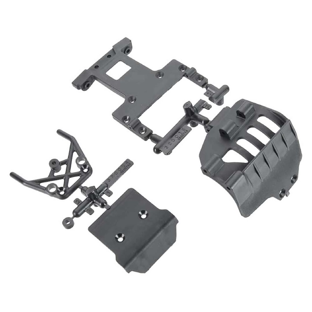Arrma AR320004 Bumper Rear Chassis Plate Set Front