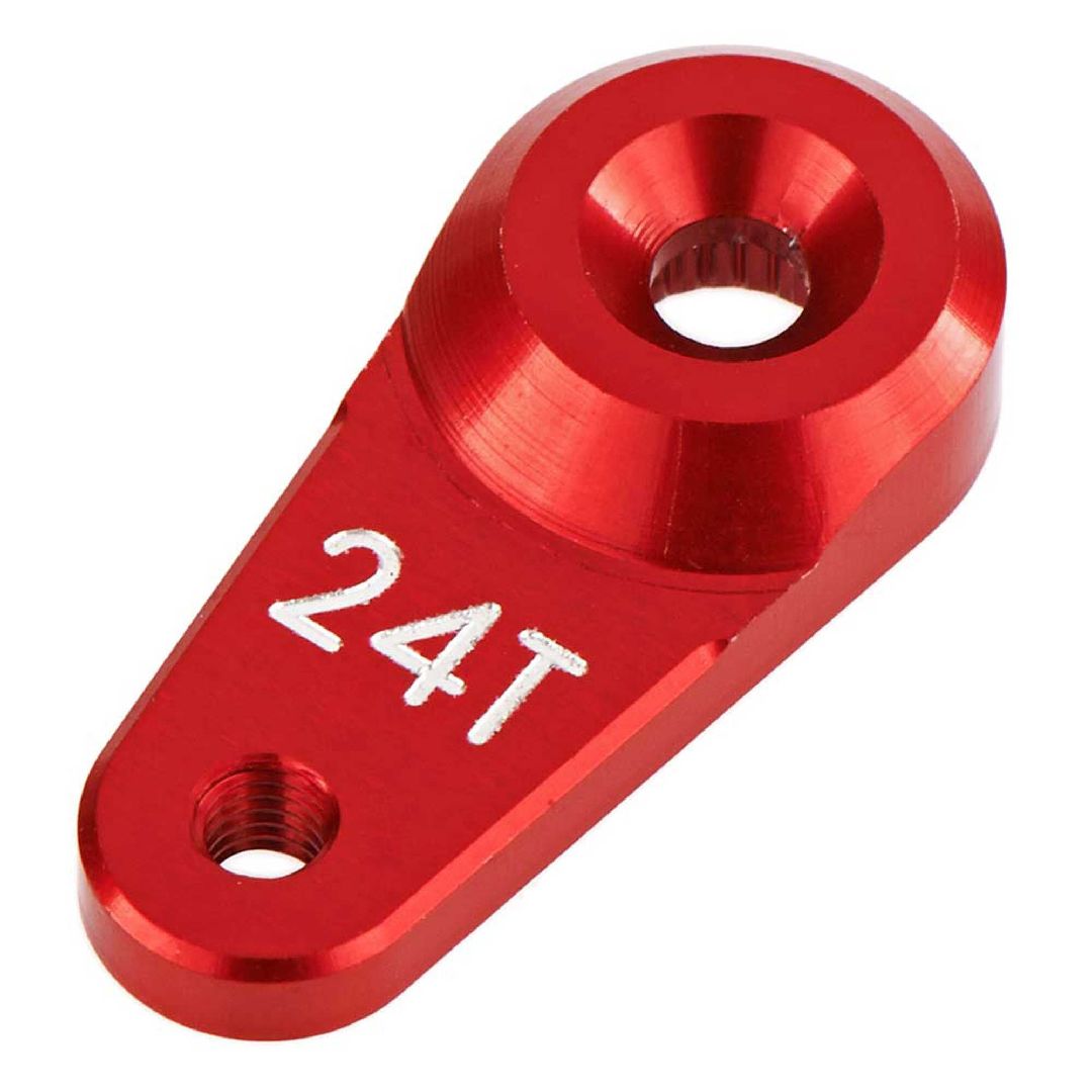 Arrma AR340103 Servo Horn Metal 24T Aluminum Red