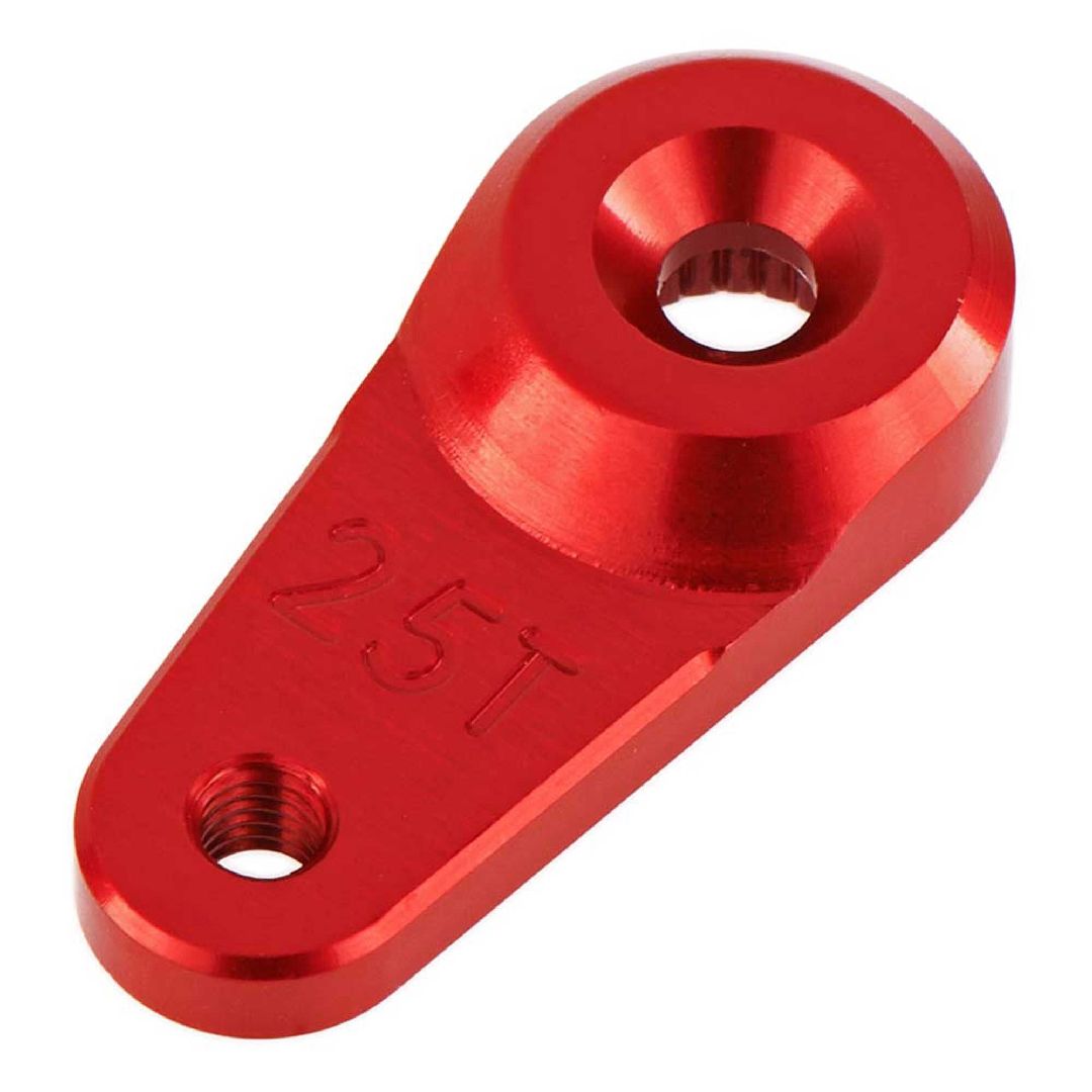 Arrma Aluminum Servo Horn 25T, Red