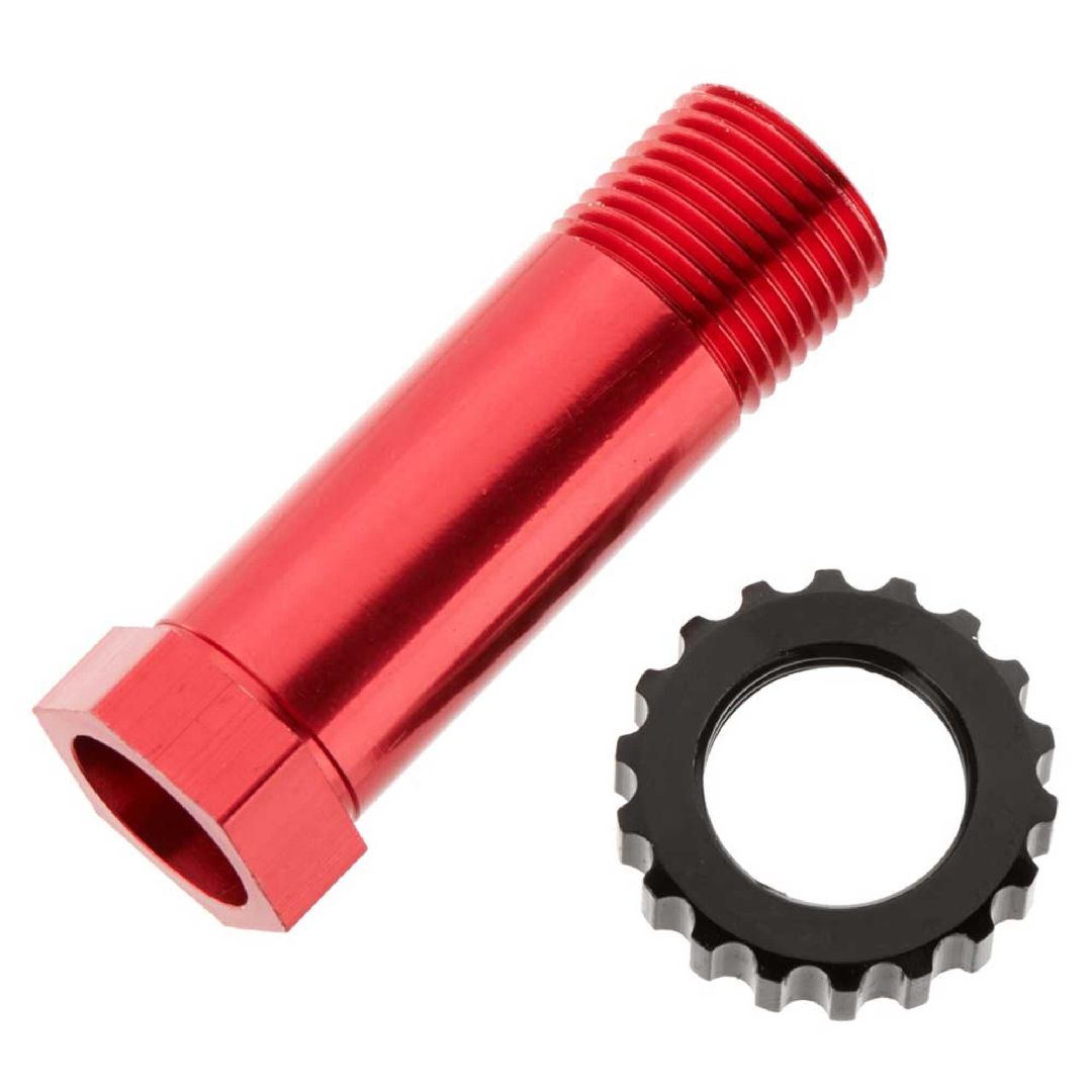 Arrma Aluminum Servo Saver Hub, Red