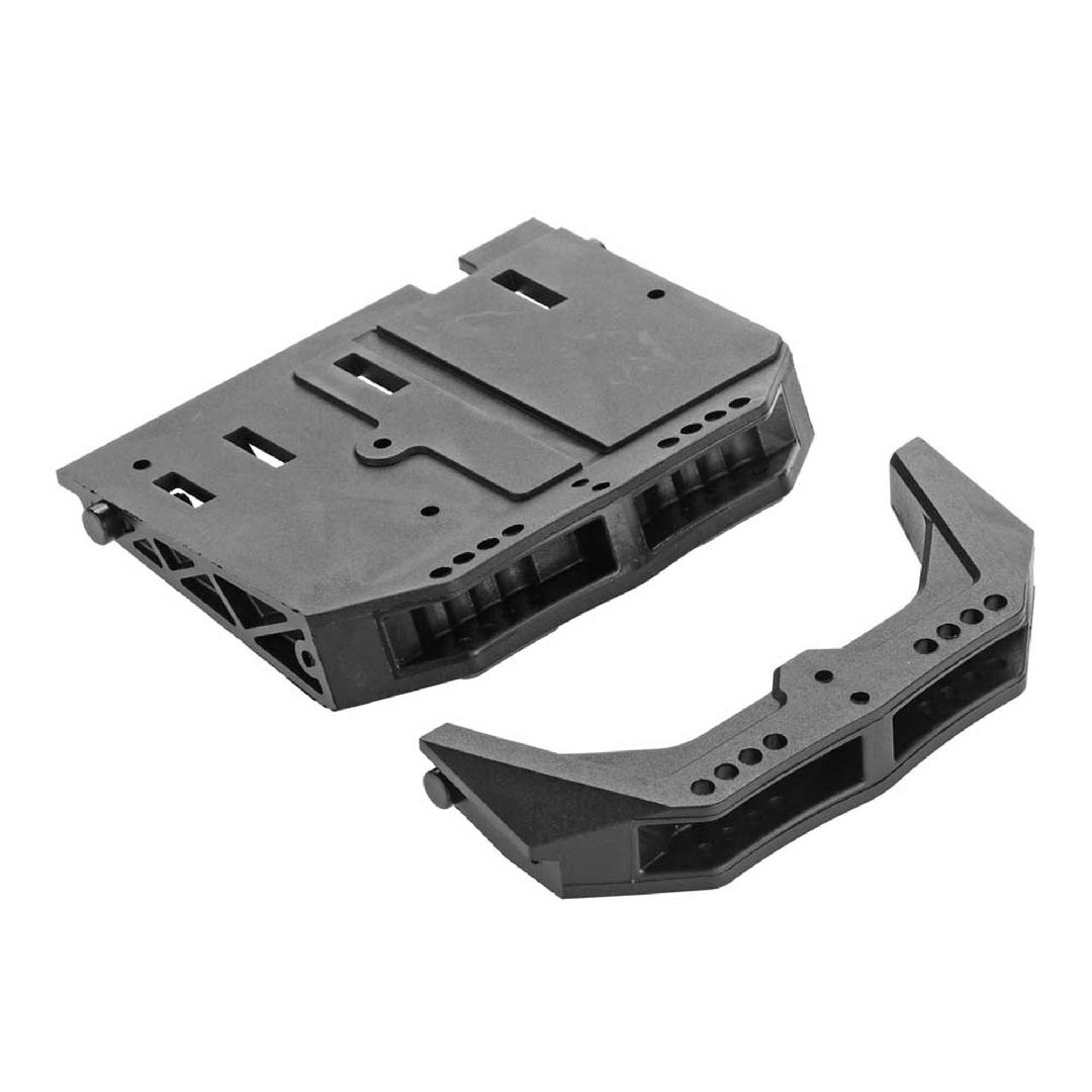 Arrma Front/Rear Shock Mount & Radio Tray