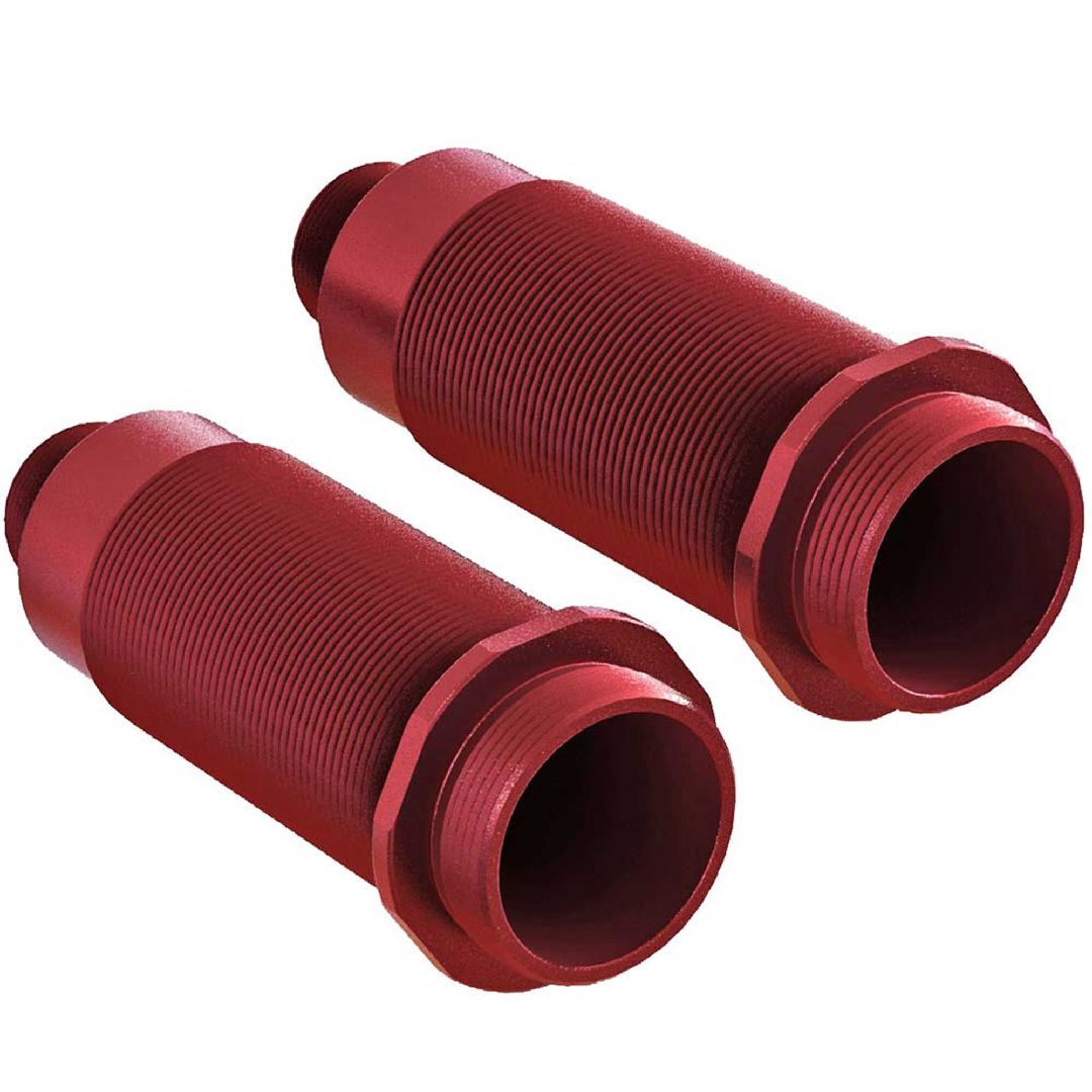 Arrma Shock Body 16x61mm Aluminum Red 6S (2)