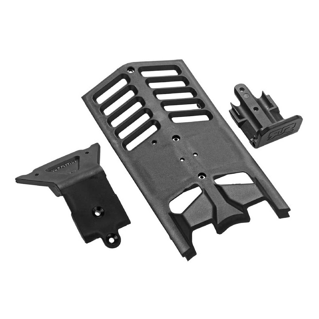 Arrma AR320282 Skidplate Front/Rear/Center Set Nero