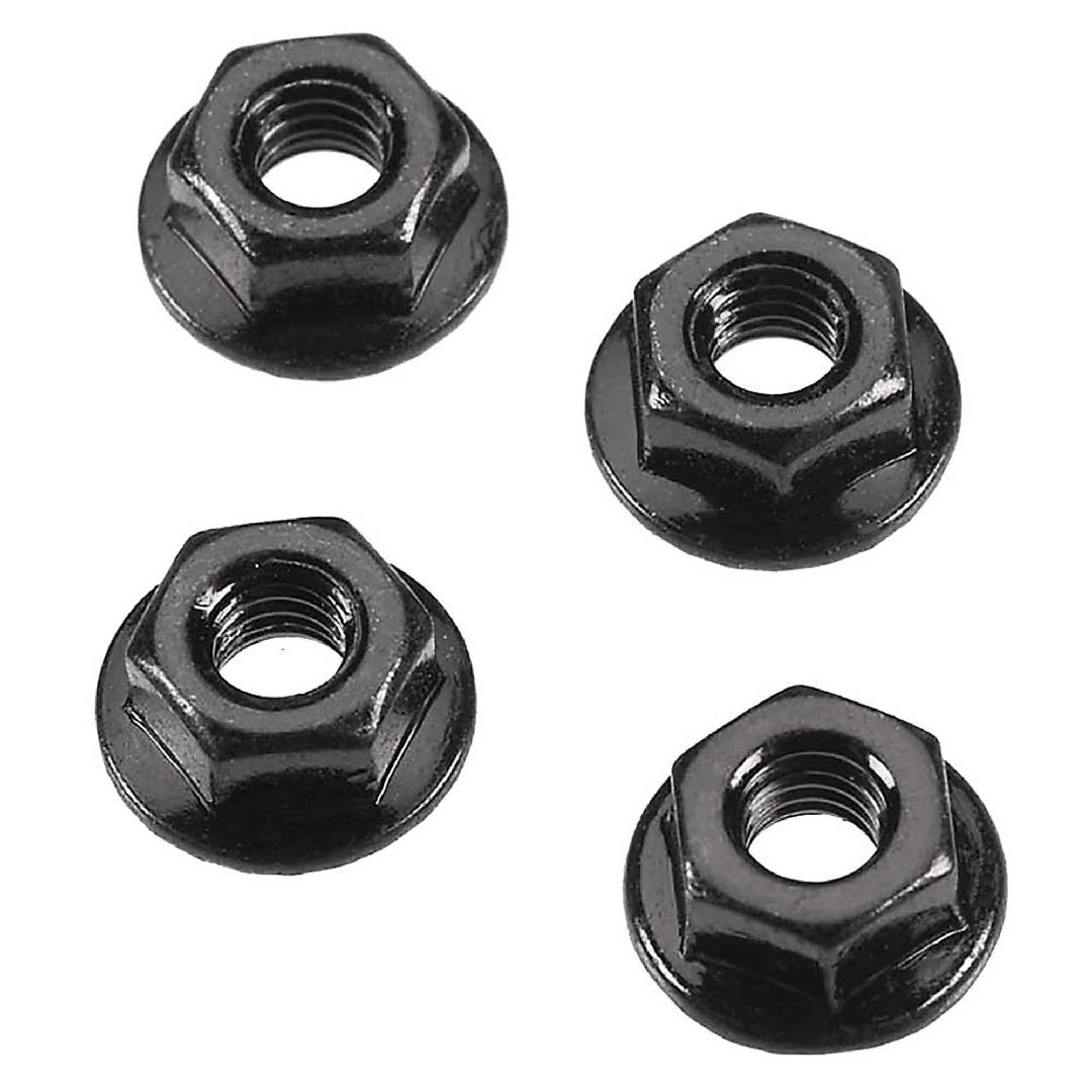 Arrma AR708003 Serrated Flange Wheel Nut 4mm (4)