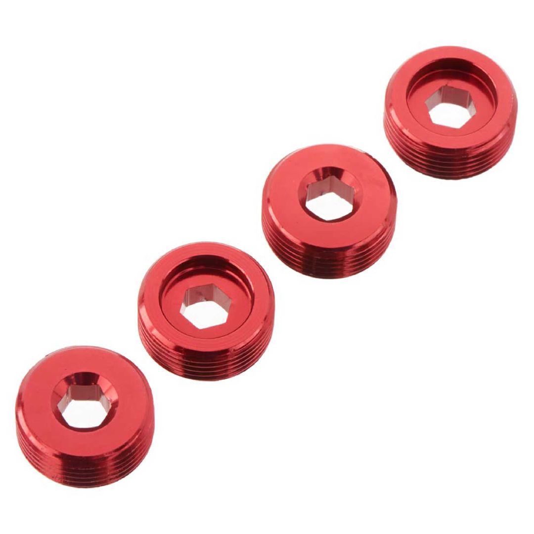 Arrma AR330196 Nut Front Hub Aluminum Red (4)