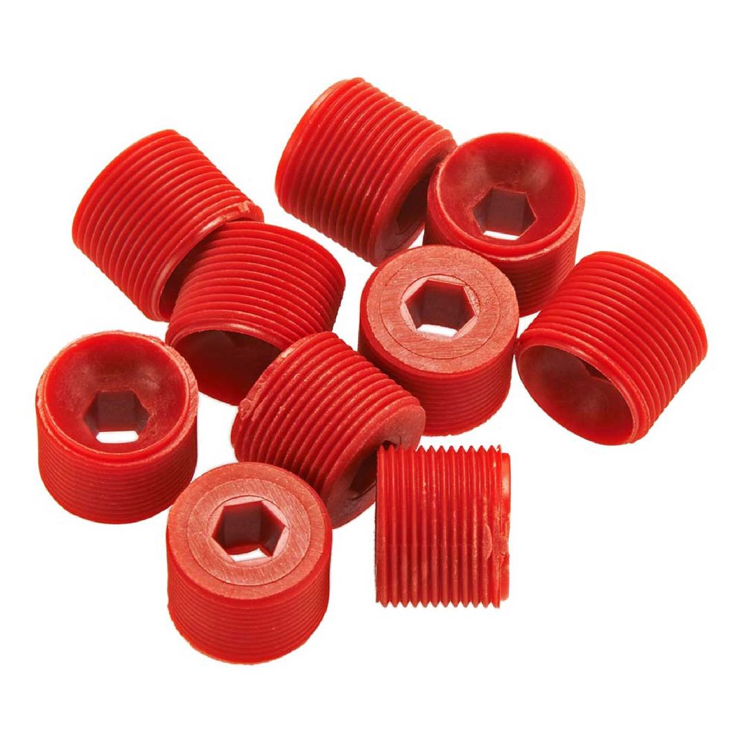 Arrma AR330335 Hub Nut Red (10) Nero