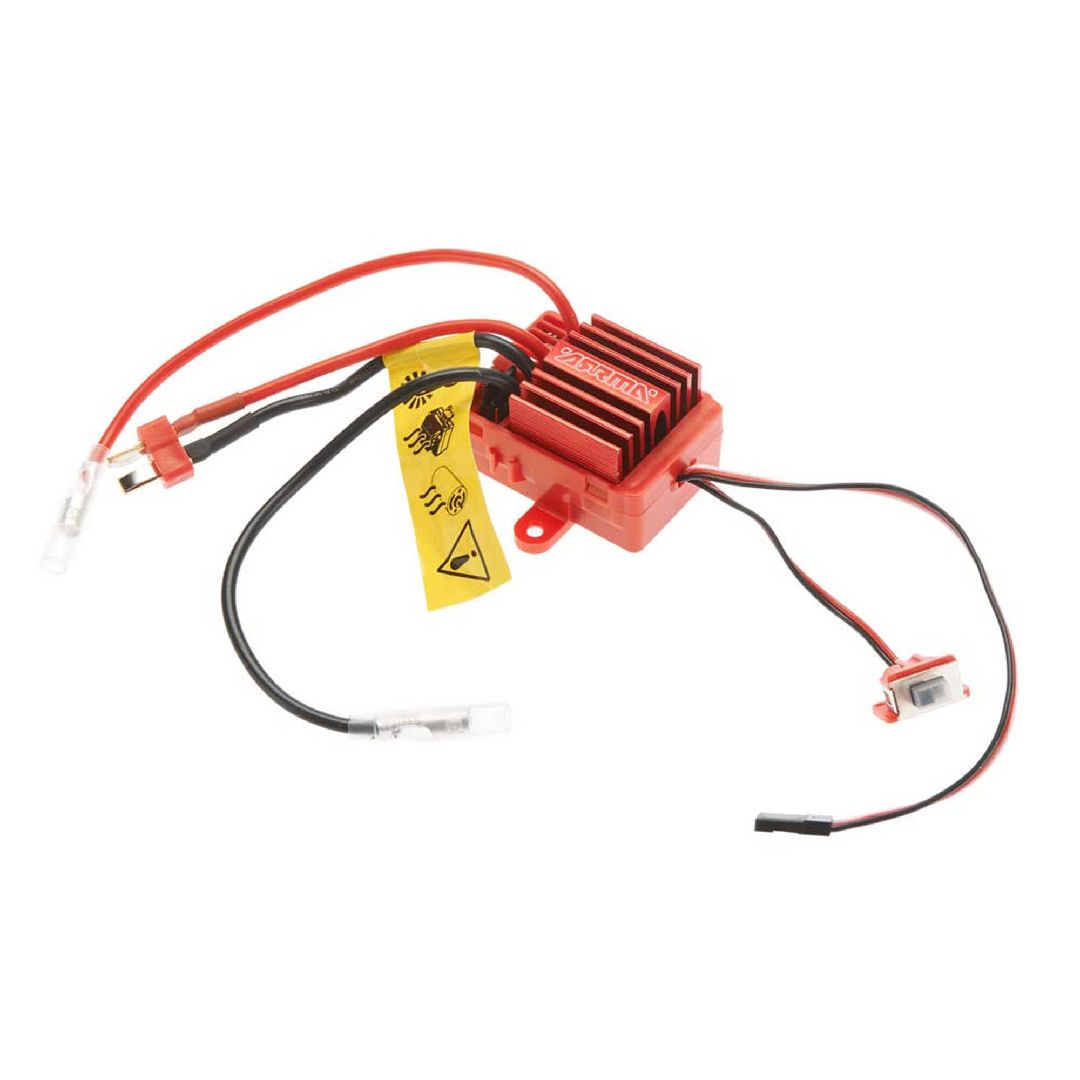Arrma AR390068 Mega 12T Brushed ESC - Red