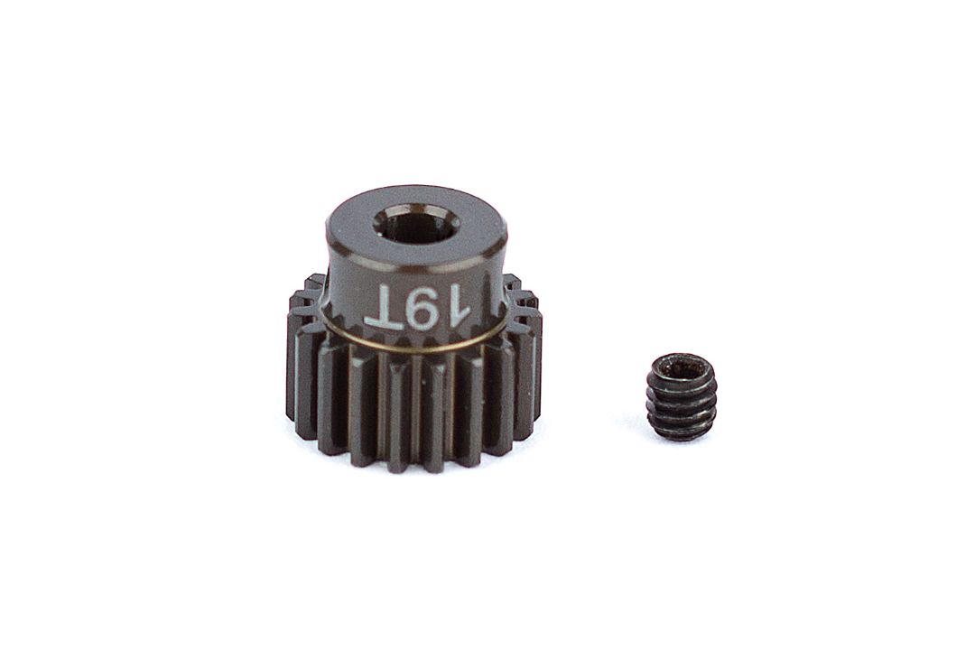 Team Associated Factory Team 48P Alum Pinion Gear 1/8 Shaft (19) - Click Image to Close