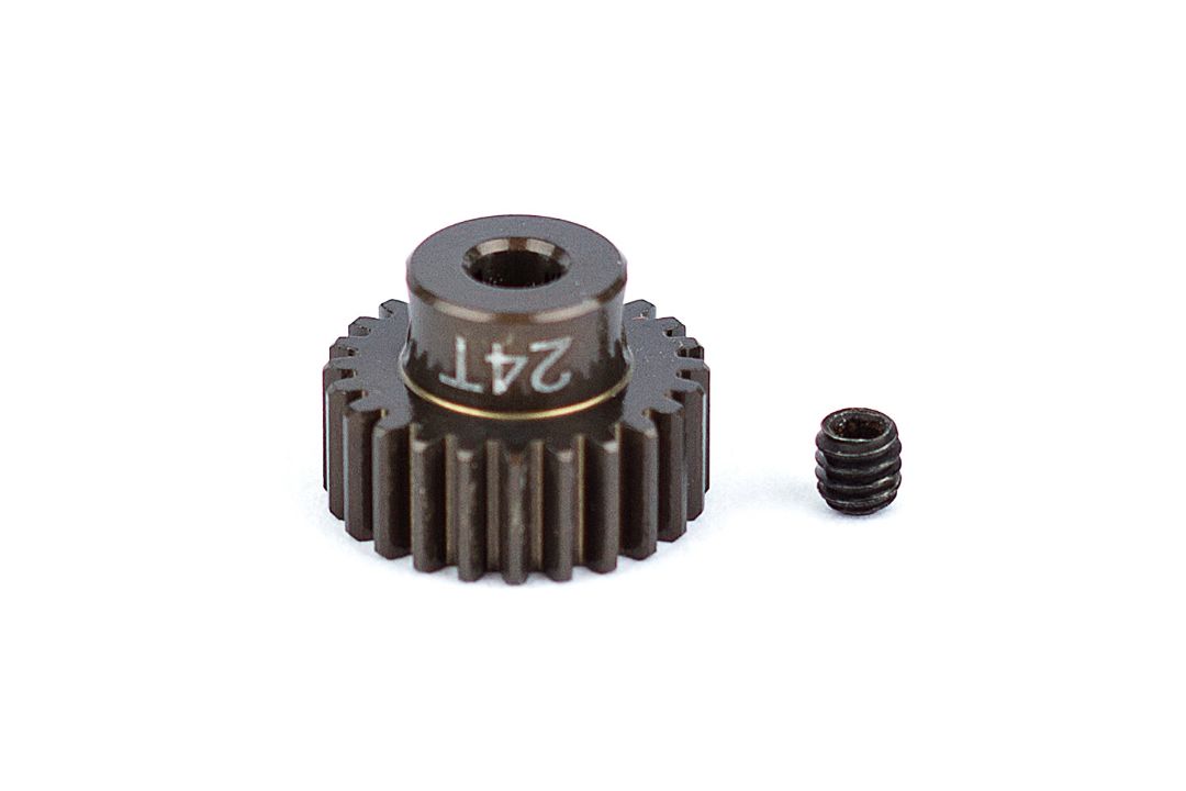 Team Associated Factory Team 48P Alum Pinion Gear 1/8 Shaft (24) - Click Image to Close