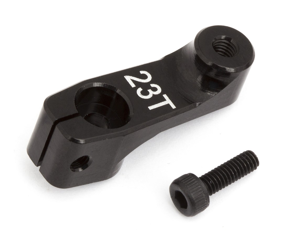 Team Associated FT Aluminum Clamping Servo Horn 23T, 15.5mm