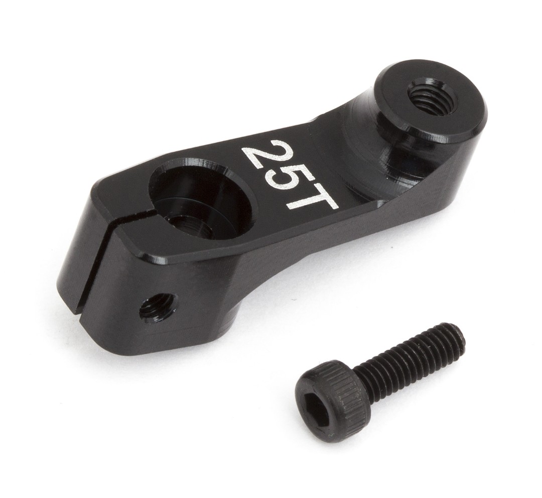 Team Associated FT Aluminum Clamping Servo Horn 25T, 15.5mm - Click Image to Close