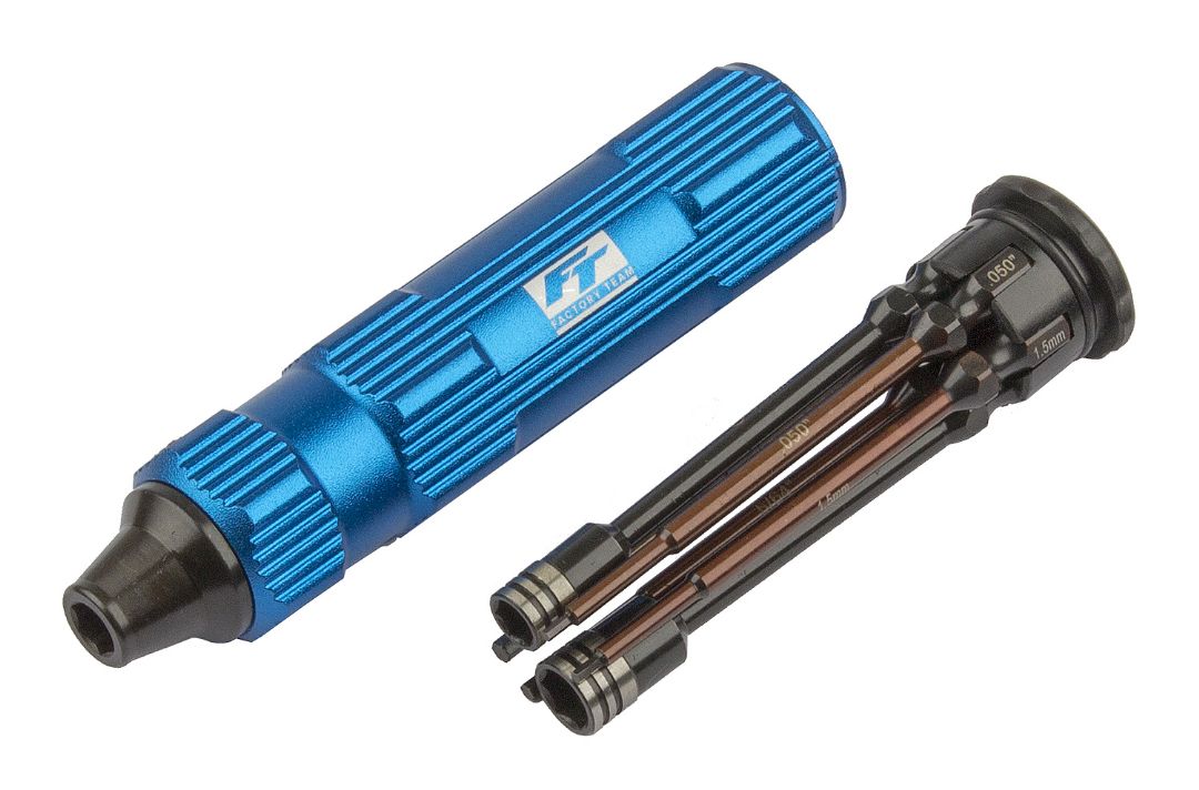Team Associated FT 7-Piece 1/4 in Hex Driver Set - Click Image to Close