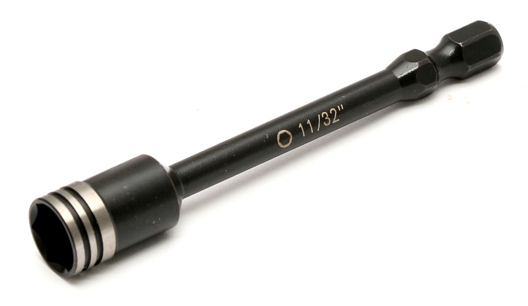 Team Associated 1/4 in Nut Driver Bit, 11/32 in