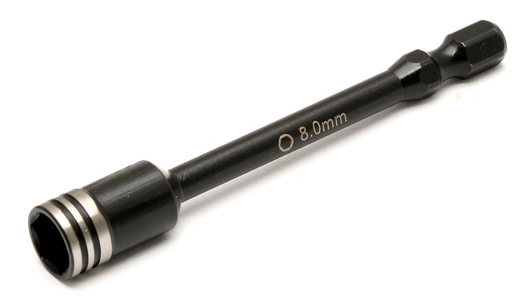 Team Associated 1/4 in Nut Driver Bit, 8.0 mm