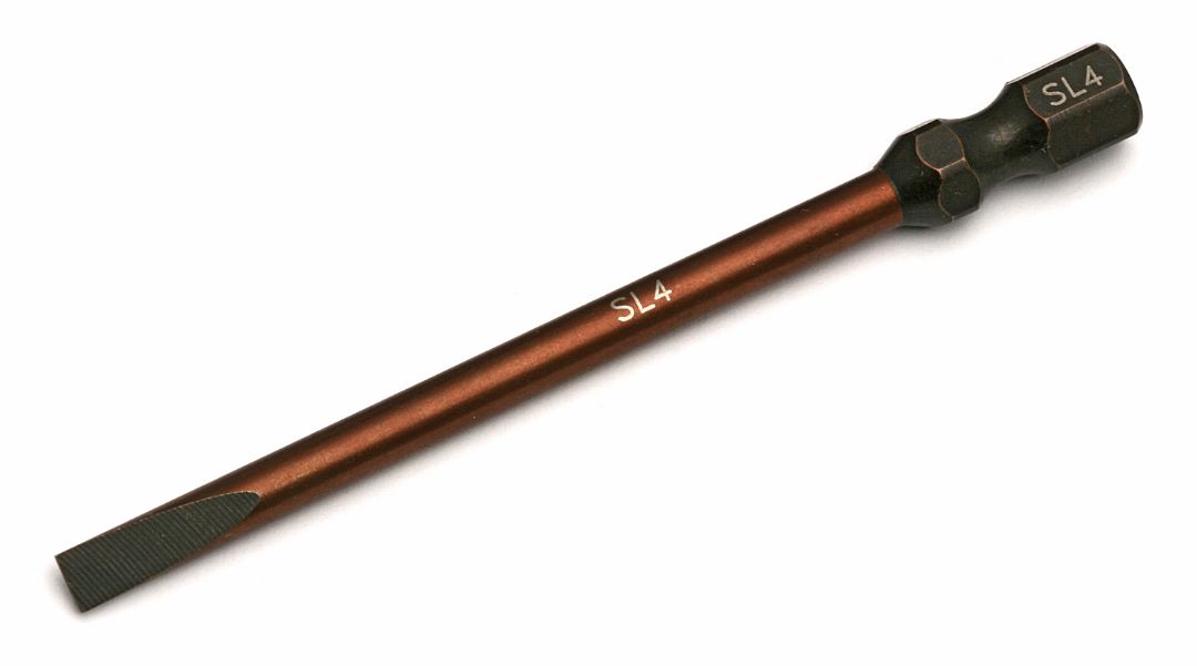 Team Associated 1/4 in Screwdriver Bit, flat