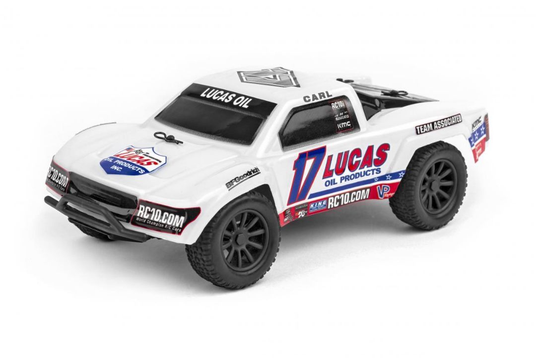 Team Associated SC28 RTR Lucas Oil Edition 1/28 Scale - Click Image to Close