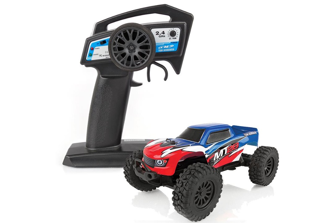 Team Associated MT28 RTR Monster Truck 1/28 Scale - Click Image to Close