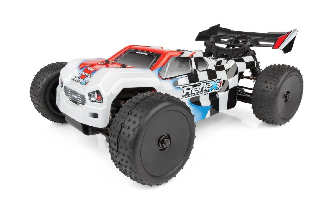 Team Associated Reflex 14T 1/14 RTR 4WD Electric Off Road Truggy - Click Image to Close