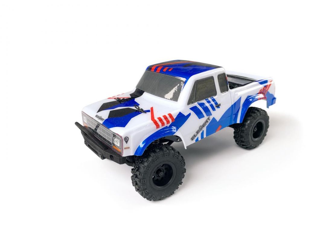 Element RC Enduro24 Sendero Trail Truck RTR, red and blue - Click Image to Close