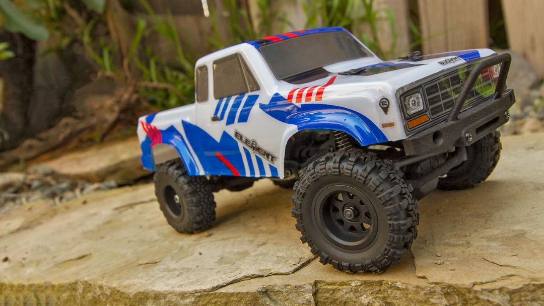 Element RC Enduro24 Sendero Trail Truck RTR, red and blue - Click Image to Close