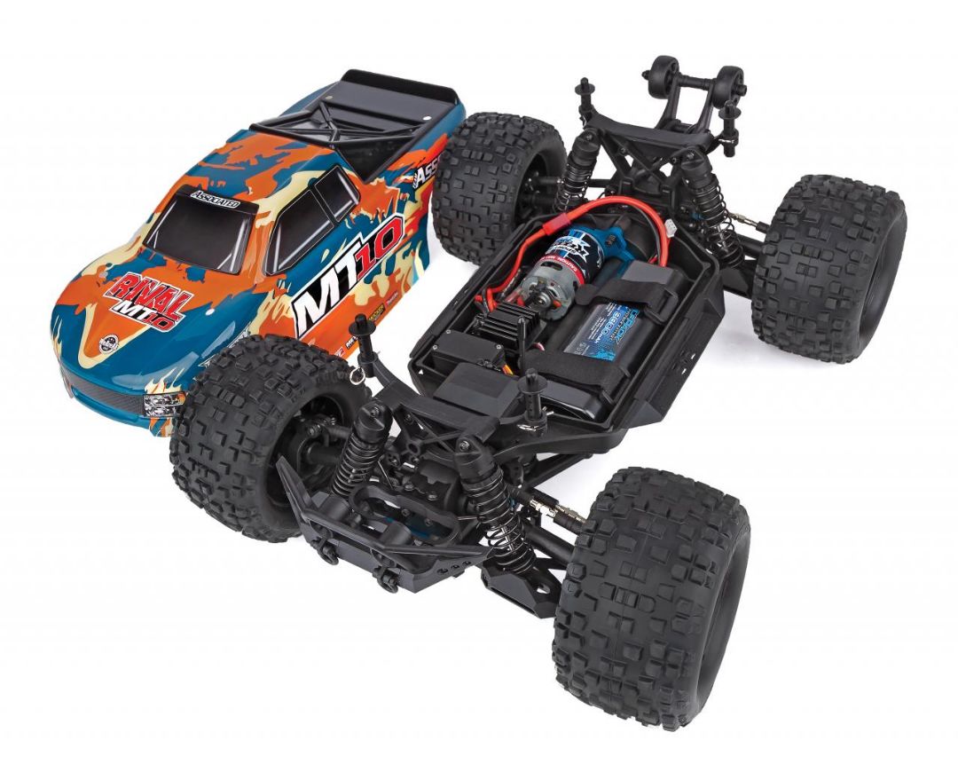 Team Associated RIVAL MT10 Brushed RTR LiPo Combo