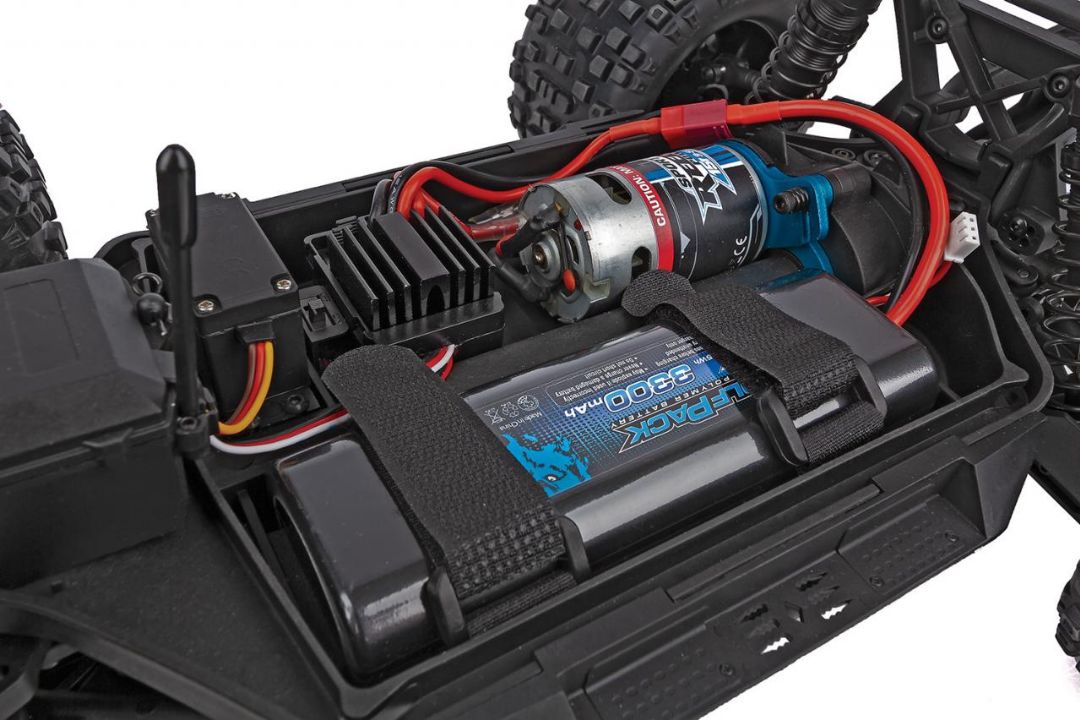 Team Associated RIVAL MT10 Brushed RTR LiPo Combo