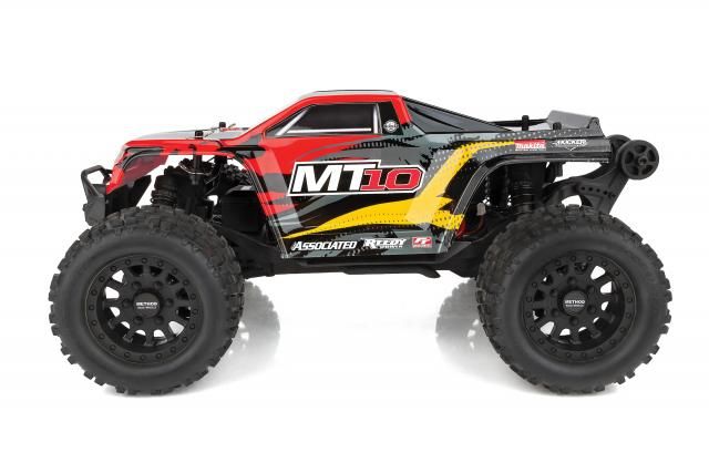 Team Associated Rival MT10 4WD Brushless RTR V2, 3S LiPo Combo - Click Image to Close