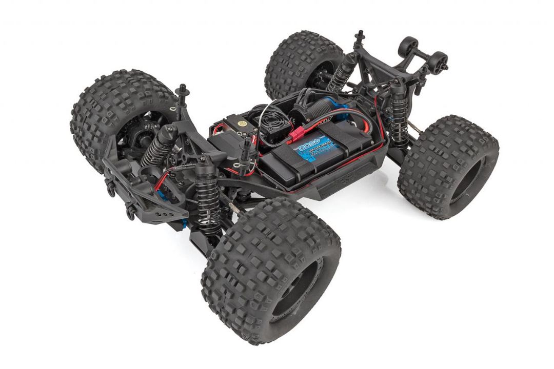 Team Associated Rival MT10 Brushless RTR V2 LiPo Combo - Click Image to Close