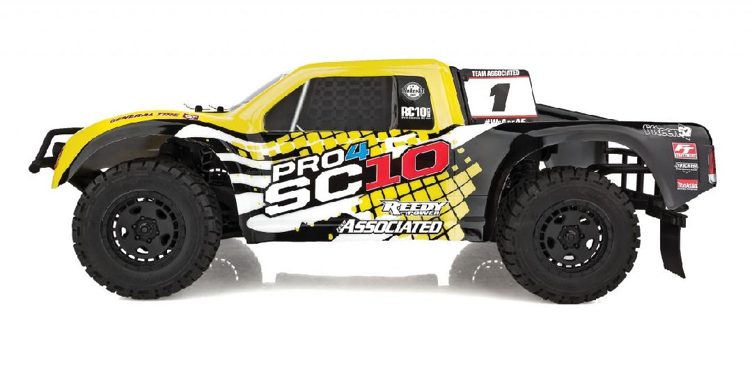 Team Associated Pro4 SC10 Brushed RTR LiPo Combo