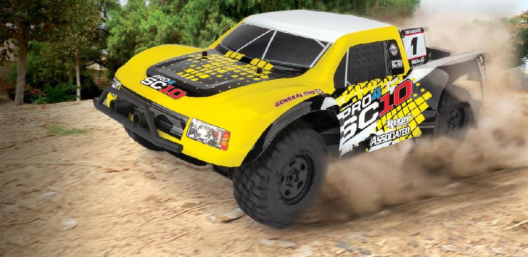 Team Associated Pro4 SC10 Brushed RTR LiPo Combo