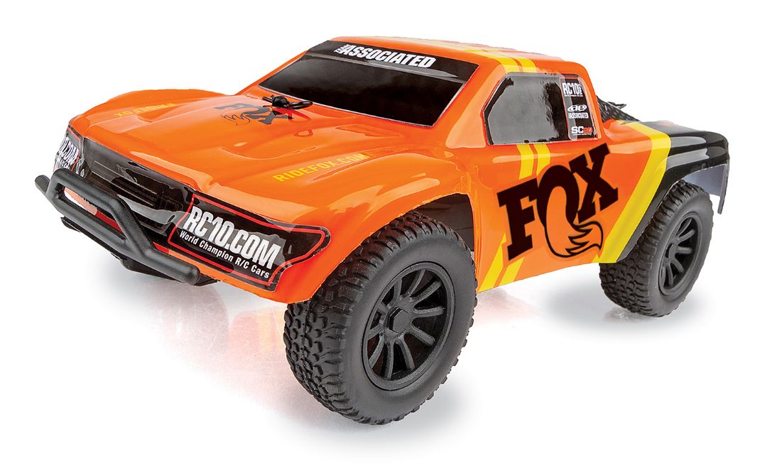 Team Associated SC28 Body, Fox Factory - Click Image to Close