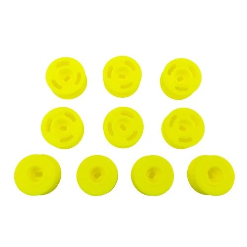 Team Associated TC28 Wheel Set - Yellow