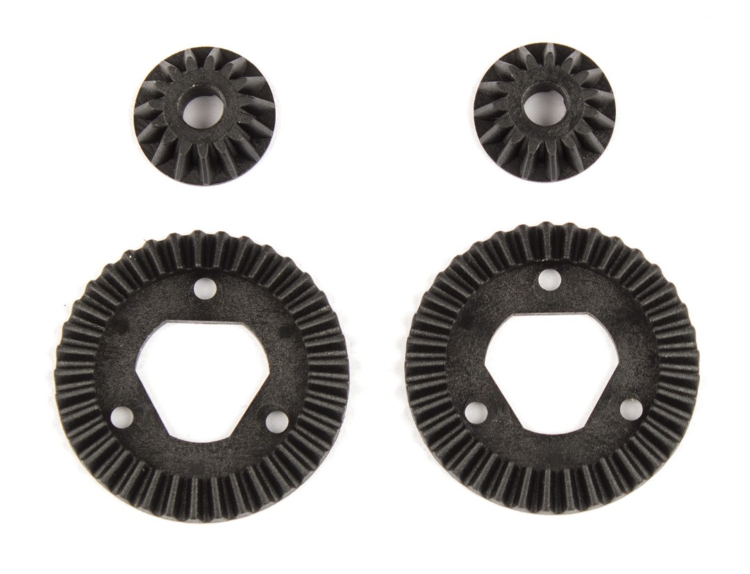 Team Associated Ring and Pinion Set, 37T/15T (Reflex 14B/14T)