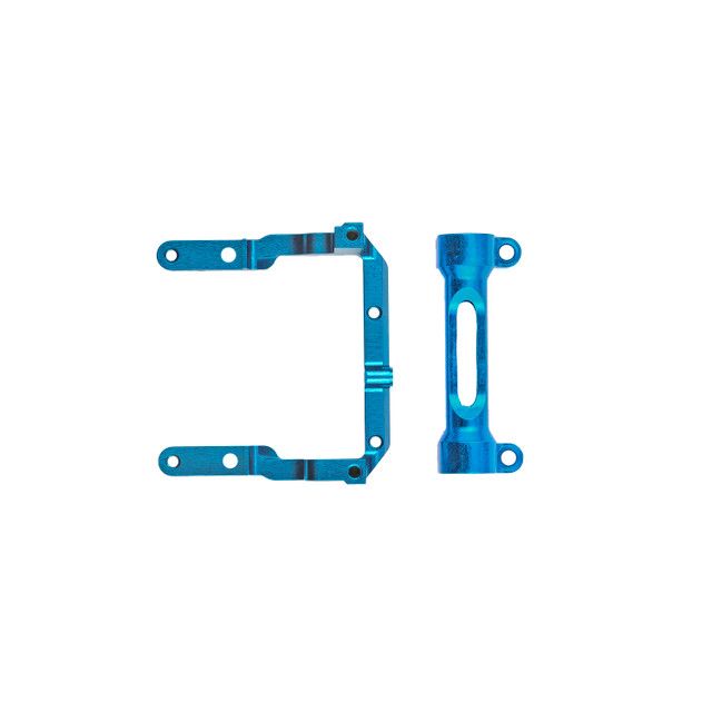 Team Associated RC28R Rear Pod and Axle Carrier Set