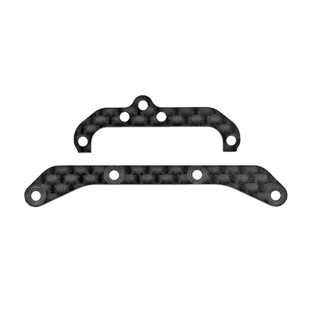 Team Associated RC28R Upper and Lower Pod Plate Set