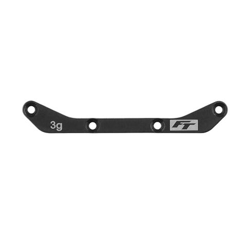 Team Associated RC28R FT Lower Pod Plate, Steel