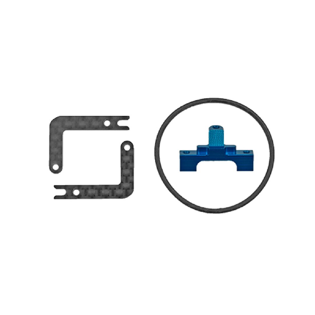 Team Associated RC28R Center Bulkhead and BatteryHolder Set